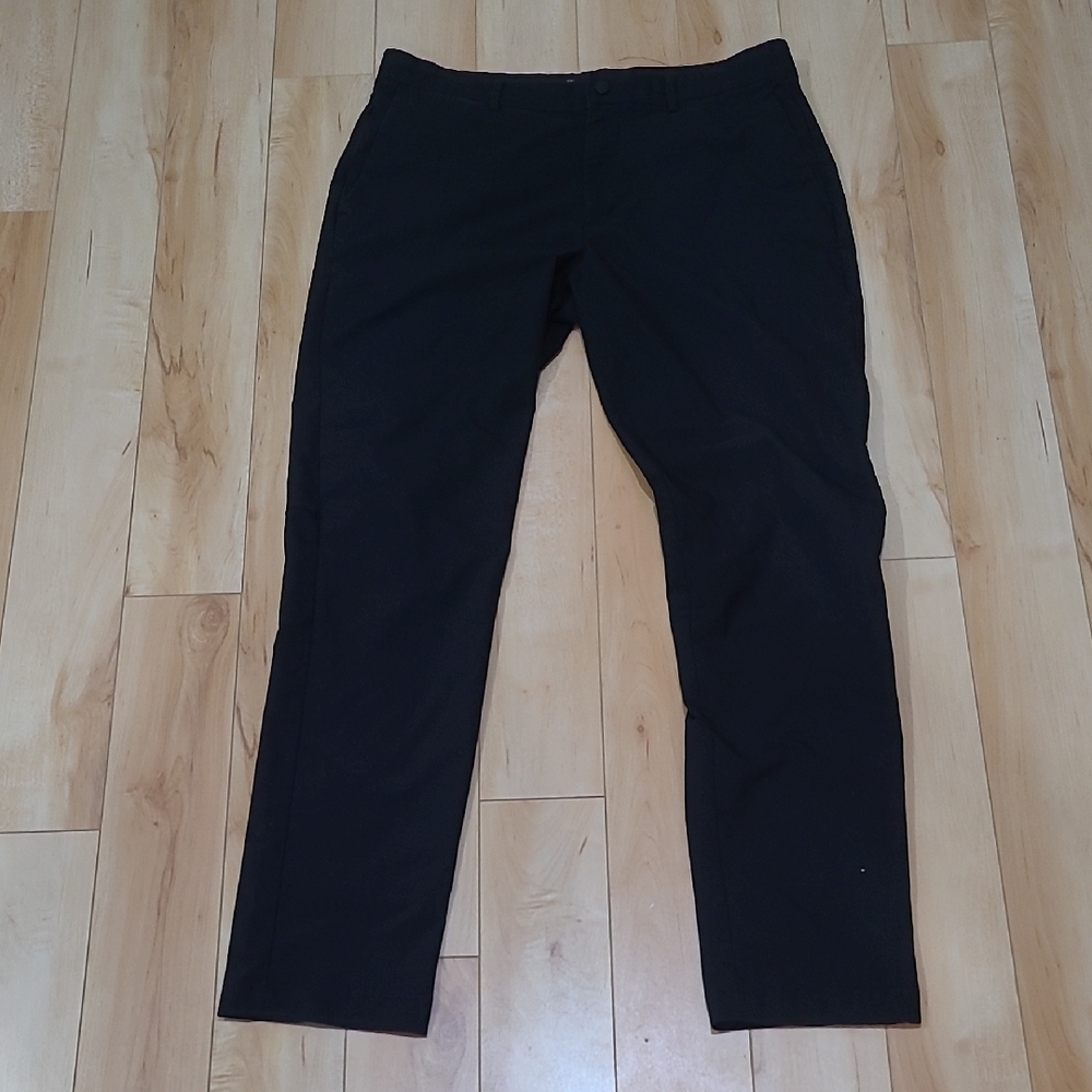 Banana Republic Men's Size W35/L34 Black Slim Fit Pants